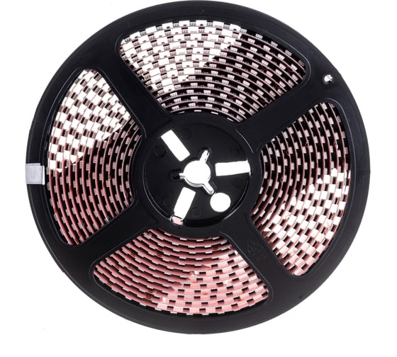Светодиодная лента MAKSILED 24В, 24Вт/м, 120 д/м, IP20, 5м, RGB, ML-R120-3535-RGB-S
