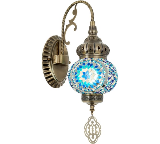 Бра настенное Citilux Каир Мозаика Синяя CL419316