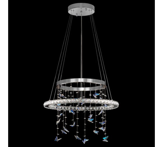Люстра Citilux ETERA LED хрустальная с пультом CL322060