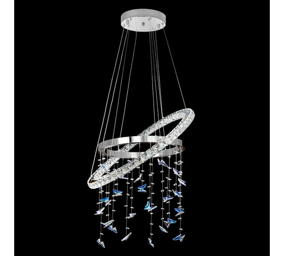 Люстра Citilux ETERA LED хрустальная с пультом CL322060