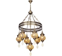 Люстра подвесная Citilux Каир Мозаика Янтарь CL419165