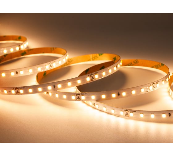 Светодиодная лента LEDS POWER 2835 112/м (10Вт/м) 24В теплая, серия ПРО125 008882