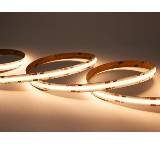Светодиодная лента LEDS POWER COB 546/м (20Вт/м) 24В теплая 007915
