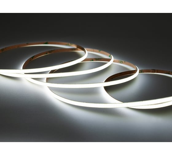 Светодиодная лента узкая LEDS POWER COB 480/м (8Вт/м) 24В холодная 4мм 008110