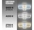 Светодиодная диммируемая люстра RITTER с ДУ SPOLETO 100Вт, 2700К+6400/K4200К/6400К+2700K, 6700Лм, 52032 0 15