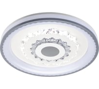 Светодиодная диммируемая люстра RITTER с ДУ CRYSTAL 3D 120Вт, 3000К+6000K/4200К/6000К+3000K, 7920Лм, 480x60мм 52368 0