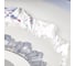 Светодиодная диммируемая люстра RITTER с ДУ CRYSTAL 3D 120Вт, 3000К+6000K/4200К/6000К+3000K, 7920Лм, 480x60мм 52368 0 6