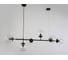Подвесной светильник Lumina Deco Ceredo LDP 6034-6 BK 2