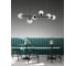 Подвесной светильник Lumina Deco Ceredo LDP 6034-6 BK 3