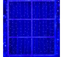 Занавес Luazon SPEC IP44, УМС, 2х3 м, Н.Б. 3W LED-760-220V, синий 1080211