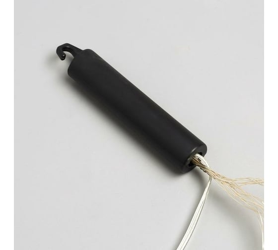 Гирлянда-нить Luazon ROSA Хвост, IP20, 2 м, 10 нитей, Н.С. LED-200-12V, БП в комплекте, фиксинг, мультиколор 5206132