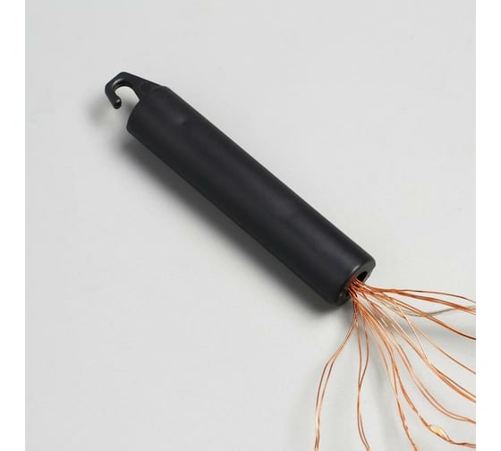 Гирлянда-нить Luazon ROSA Хвост, IP20, 1.5 м, 10 нитей, Н.М. LED-150-12V, БП в комплекте, фиксинг, теплый белый 5206131