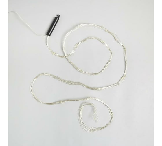 Гирлянда-нить Luazon ROSA Хвост, IP20, 2 м, 8 нитей, Н.С. LED-160-5V, USB, 2 режима, мультиколор 5206119