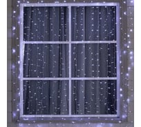 Занавес Luazon SPEC IP44, 2х3 м, Н.С. УМС-2W LED-800-24В, БЕЗ БП, фиксинг, белый 5167284