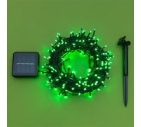 Гирлянда-нить Luazon ECO, IP44, 20 м, Н.Т. LED-200-1.2V, 2 режима, зеленый  4137014