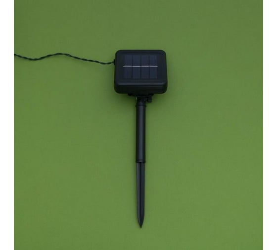 Гирлянда-нить Luazon ECO, IP44, 20 м, Н.Т. LED-200-1.2V, 2 режима, желтый 4137016