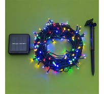 Гирлянда-нить Luazon ECO, IP44, 20 м, Н.Т. LED-200-1.2V, 2 режима, мультиколор 4137010