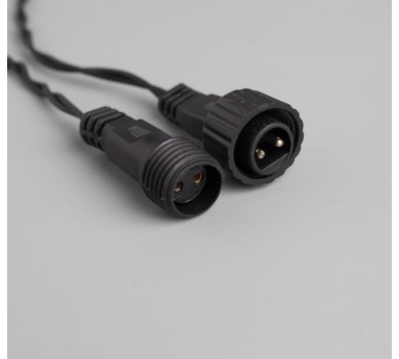Занавес Luazon SPEC IP44, 2х1.5 м, Н.Т. УМС-2W LED-300-24В, без БП. фиксинг, теплый белый 5167267
