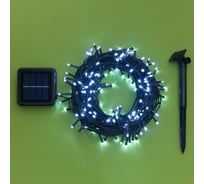 Гирлянда-нить Luazon ECO, IP44, 20 м, Н.Т. LED-200-1.2V, 2 режима, белый 4137011