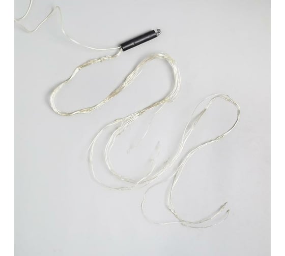 Хвост Luazon ROSA ДРЕДЫ IP20, 1.5 м, Н.С. LED1608-125-12V, БП в комплекте, теплый белый 5206142