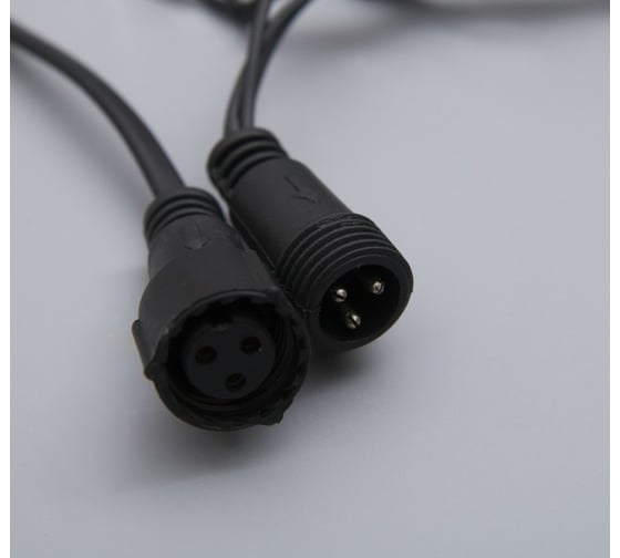 Гирлянда-нить Luazon PRO, IP65, УМС, 10 м, Н.Т. 3W LED-100-220V, желтый 3584120