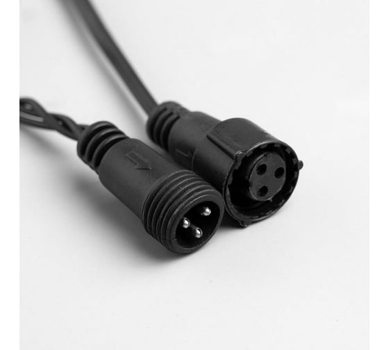 Гирлянда-нить Luazon PRO, IP65, УМС, 10 м, Н.Т. 3W LED-100-220V, желтый 3584120