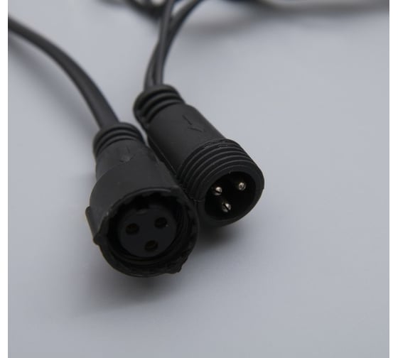 Гирлянда-нить Luazon PRO, IP65, УМС, 10 м, Н.Т. 3W LED-100-220V, синий 3584105