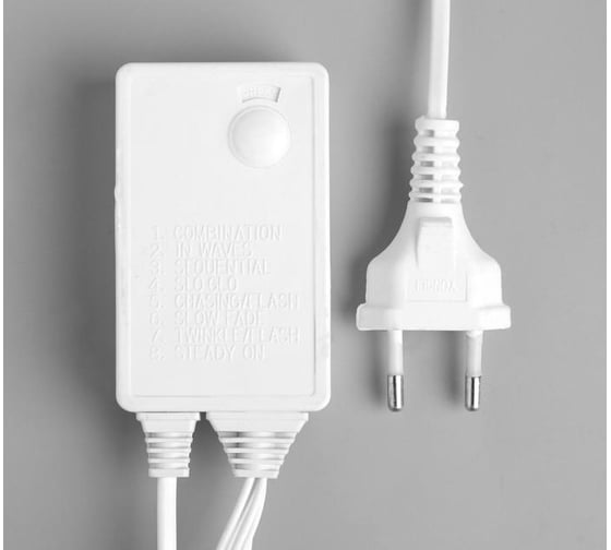 Водопад Luazon ECO IP44, 2х1.5 м, Н.С. LED-400-220V, 32 режима, мульти 3584289