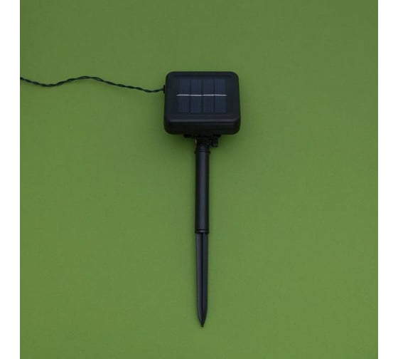 Гирлянда-нить Luazon ECO, IP44, 10 м, Н.Т. LED-100-1.2V, 2 режима, синий 4137006