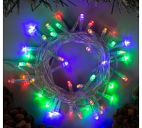 Гирлянда-нить Luazon ECO, IP20, 5 м, Н.С. LED-50-220V, 8 режимов, мультиколор 3556755