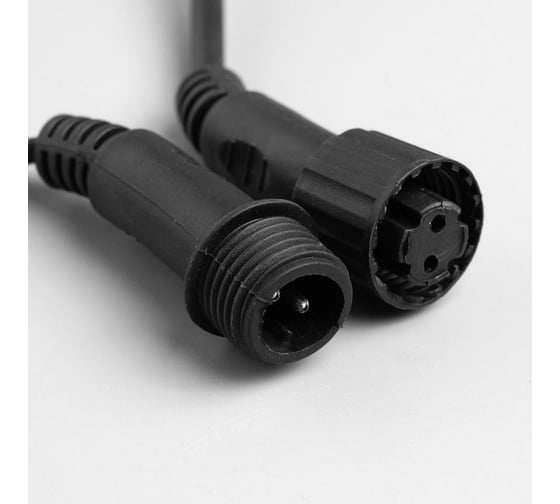 Гирлянда-нить Luazon PRO, IP65, УМС, 10 м, Н.Т. 3W LED-100-220V, белый 3584103