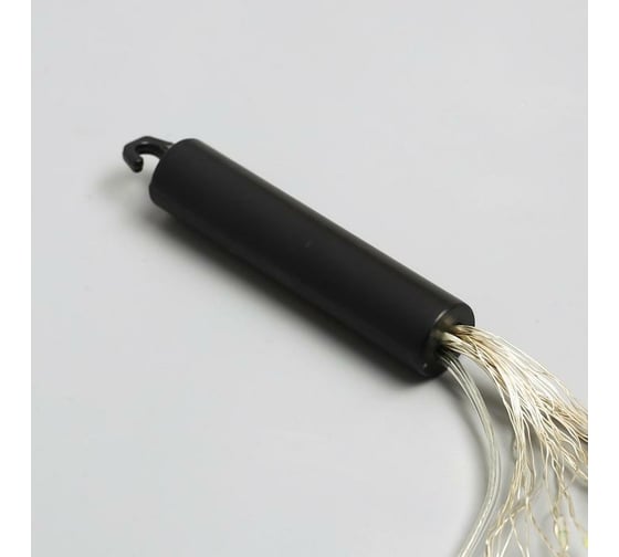 Хвост Luazon ROSA. IP20, 2 м, 20 нитей, Н.С. LED1608-400-12V, БП в комплекте, фиксинг, белый 5206137