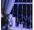 Водопад Luazon 2х3 м, Н.С. LED-800-220V, контроллер 32 режима, синий 3584294 2