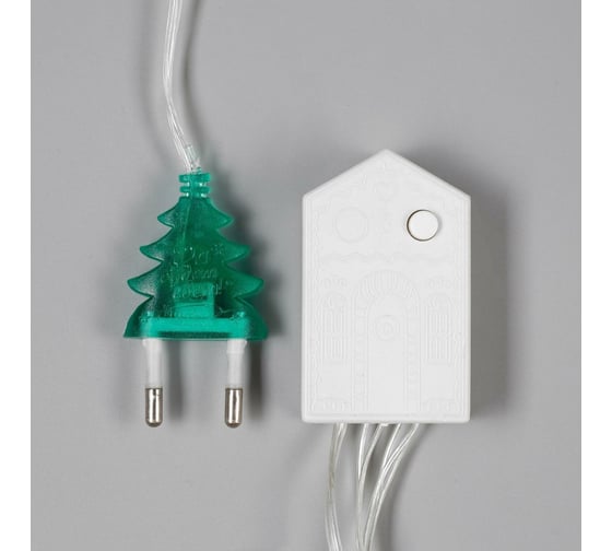 Гирлянда-нить Luazon ECO, IP20, 20 м, Н.С. LED-200-220V, 8 режимов, теплый белый 3556805