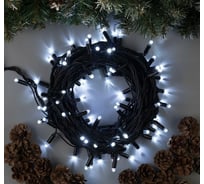 Гирлянда-нить Luazon PRO, IP65, УМС, 10 м, Н.Т. 3W LED-100-220V, белый 3584117