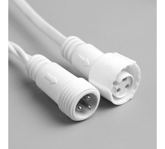 Гирлянда-нить Luazon PRO, IP65, УМС, 10 м, Н.Б. 3W LED-100-220V, белый 3584110