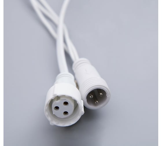 Гирлянда-нить Luazon PRO, IP65, УМС, 10 м, Н.Б. 3W LED-100-220V, белый 3584110