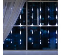 Занавес Luazon DECOR Капли IP20, УМС вилка, 2.5х0.65м, Н.С. LED-50-220V, 8 режимов, белый 3612411