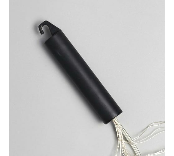 Хвост Luazon ROSA. IP20, 1.5 м, 10 нитей, Н.С. LED1608-150-12V, БП в комплекте, фиксинг, теплый белый 5206130