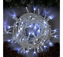 Гирлянда-нить Luazon PRO, IP65, УМС, 10 м, Н.Б. 3W LED-100-220V, мерцание, белый 3584123