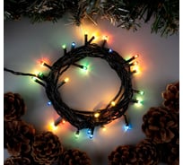 Гирлянда-нить Luazon ECO, IP20, 3 м, Н.Т. 30 ламп, 220V, 8 режимов, мультиколор 1585771