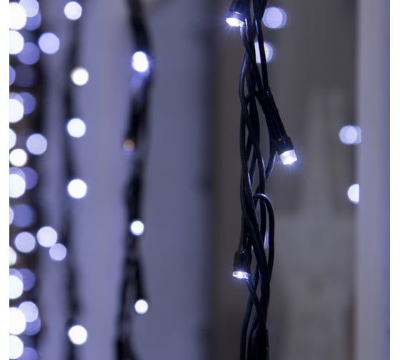 Водопад Luazon SPEC. IP44, УМС, 2х1.5 м, Н.T. LED-400-220V, 6 режимов, белый 3584296