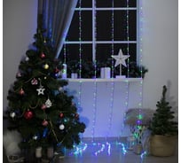 Водопад Luazon 2х3 м, Н.С. LED-800-220V, контроллер 32 режима, мульти 3584292