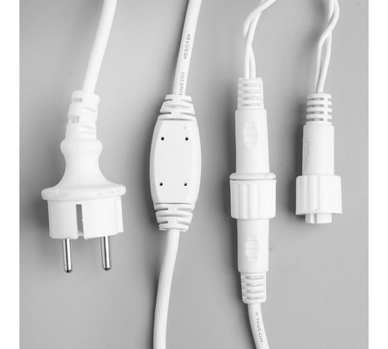 Гирлянда-нить Luazon PRO, IP65, УМС, 10 м, Н.Б. 3W LED-100-220V, белый 3584096