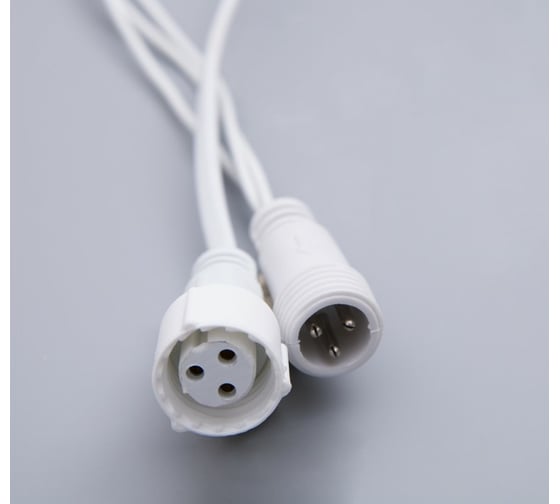 Гирлянда-нить Luazon PRO, IP65, УМС, 10 м, Н.Б. 3W LED-100-220V, белый 3584096