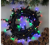 Гирлянда-нить Luazon PRO, IP65, УМС, 10 м, Н.Т. 3W LED-100-220V, мультиколор 3584116
