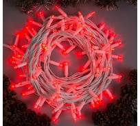 Гирлянда-нить Luazon PRO, IP65, УМС, 10 м, Н.Б. 3W LED-100-220V, красный 3584101