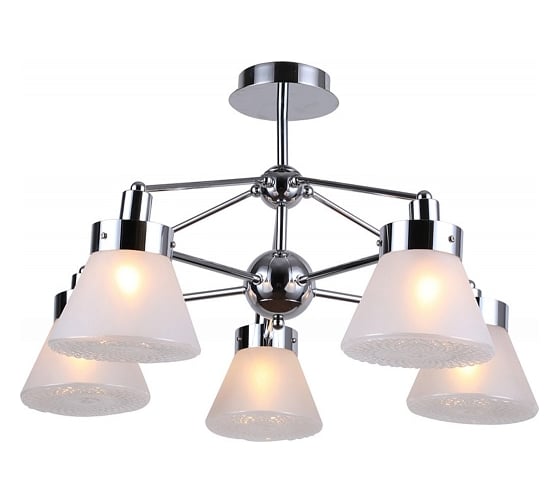 Подвесной светильник Escada E14x40W, Chrome 641/5P