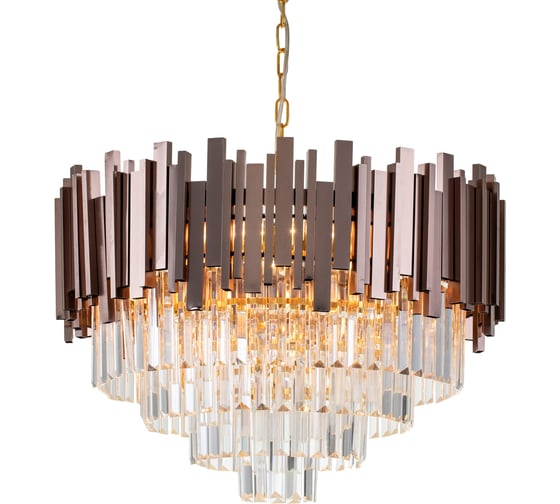 Подвесной светильник Escada E14x40W, Coffee/Gold 685/8P