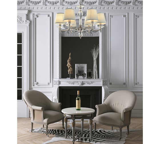 Подвесной светильник Escada E14x40W, Nickel 1135/6S